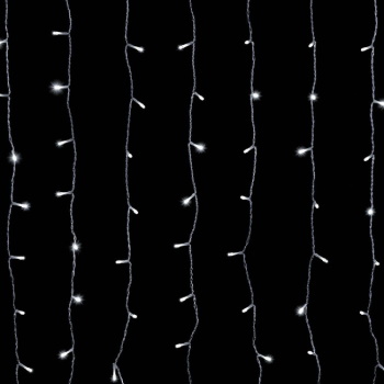 LED svetleća ledenica Crystaline 2x2,5m 500 kom hladno bela KAT 322-3